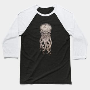 Cthulhu Head Baseball T-Shirt